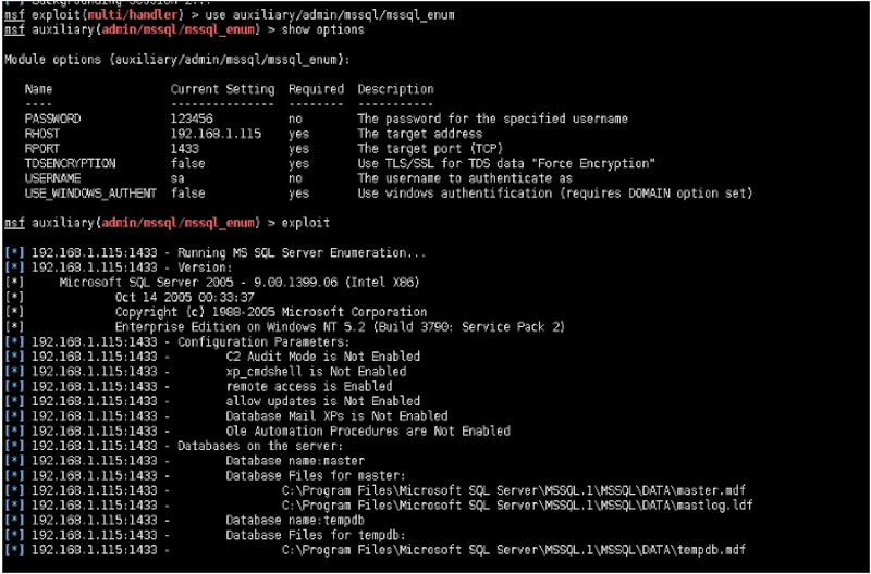 第三十四课：攻击Sql server 服务 - 图3