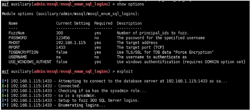 第三十四课：攻击Sql server 服务 - 图5