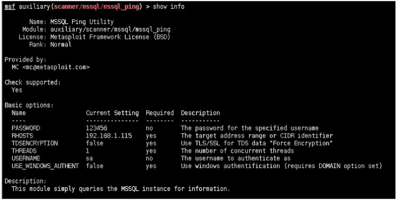 第三十四课：攻击Sql server 服务 - 图13