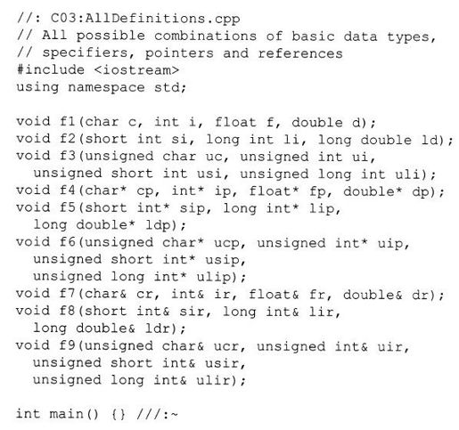 3.4.7　用指针和引用作为修饰符 - 图1